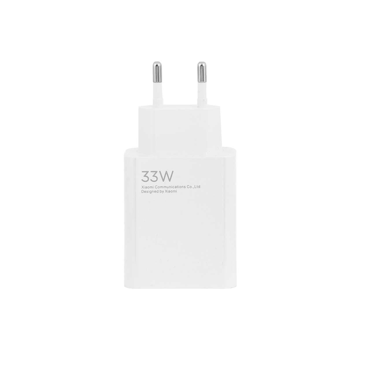 شارژر دیواری فست تک پورت Xiaomi مدل MDY-11-EZ 33W – سفید – NZR (گارانتی 6 ماهه شرکتی)