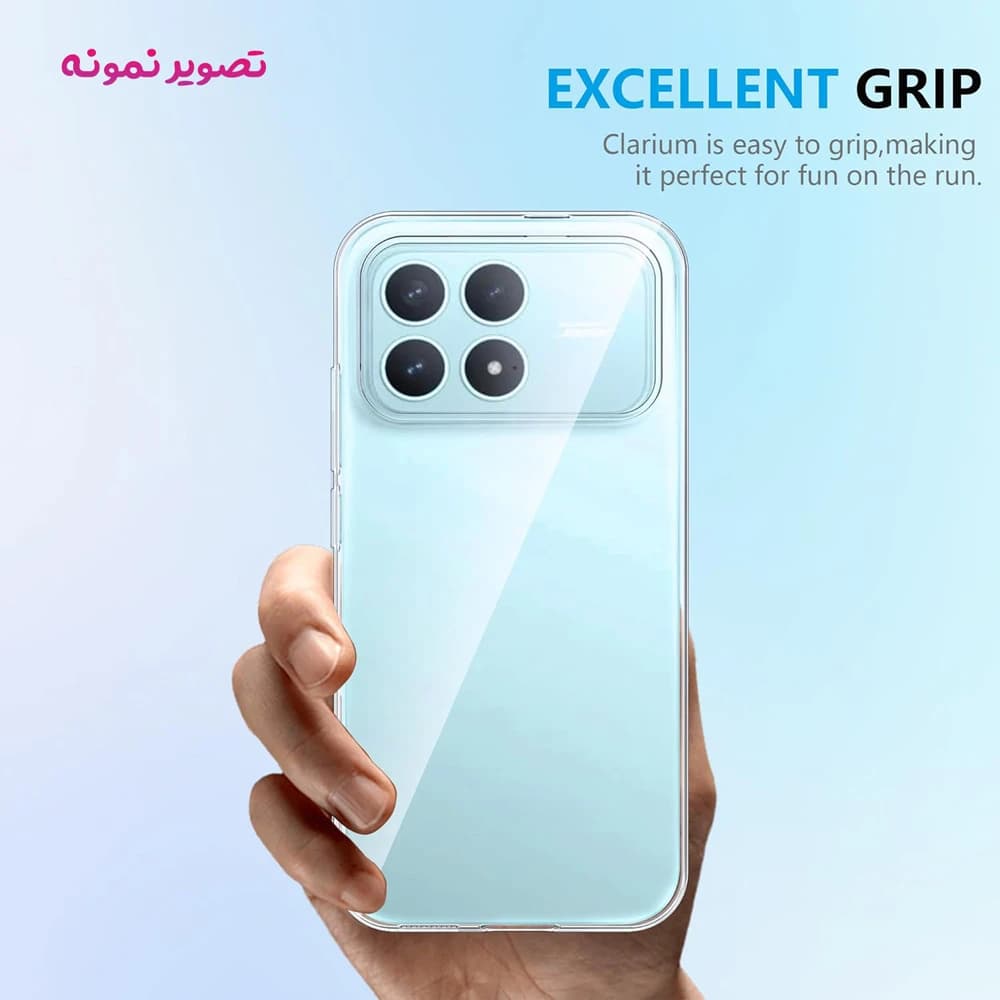 قاب ژله ای شفاف Xiaomi Redmi K90 Pro Max — تصویر ۲
