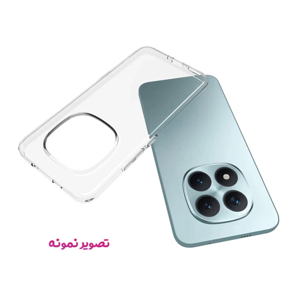 قاب ژله ای شفاف Xiaomi Redmi Note 15 Pro 5G — تصویر ۵