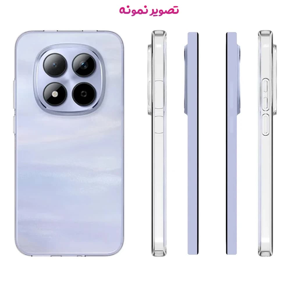 قاب ژله ای شفاف Xiaomi Redmi Note 15 Pro Plus — تصویر ۳