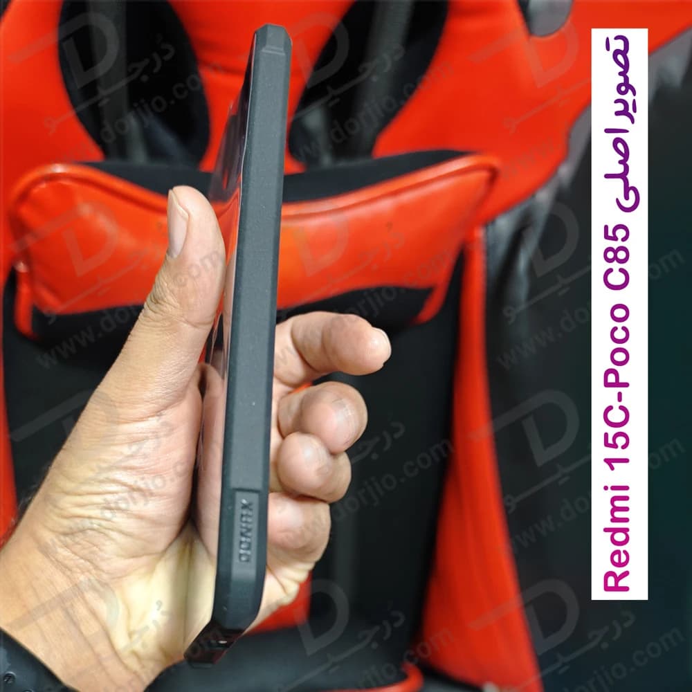 کریستال شیلد شفاف Xiaomi Poco C85 مارک XUNDD سری Beatle — تصویر ۶