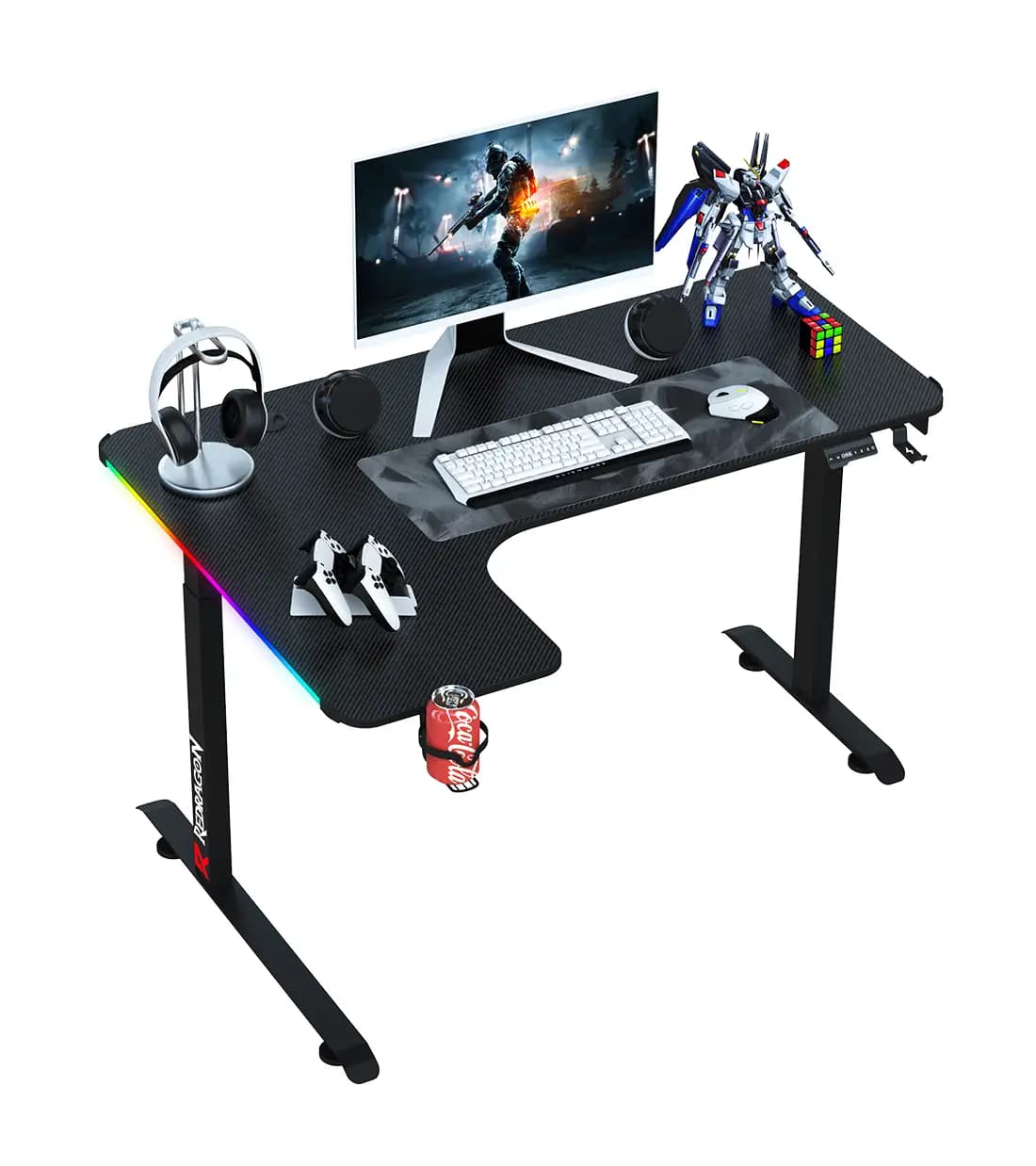 میز گیمینگ REDRAGON GD-3400(HA) – BLACK – L (160cm) — تصویر ۸