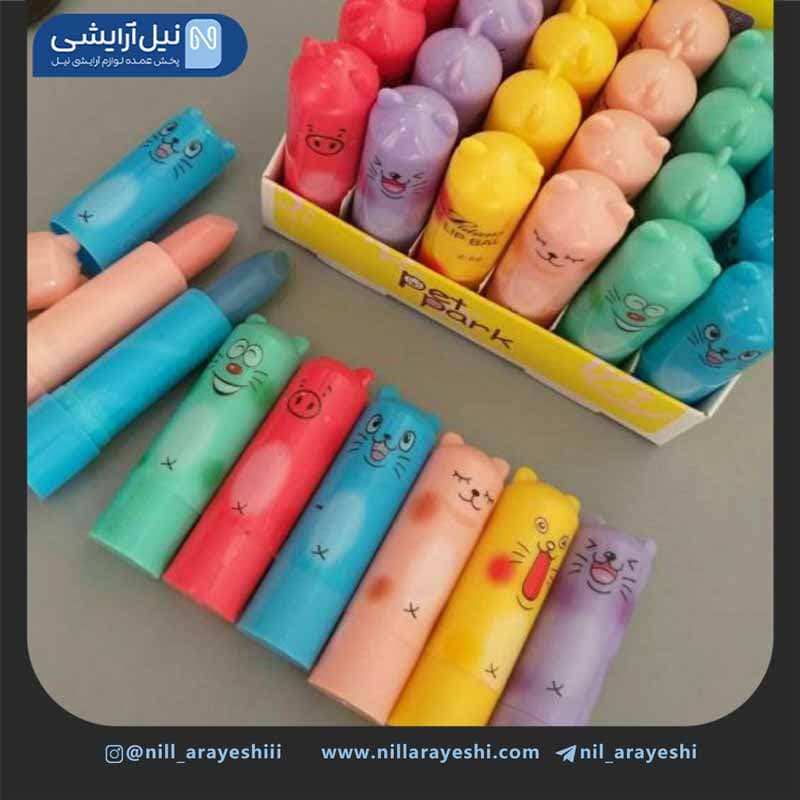 بالم لب حرارتی طرح عروسکی پت پارک کد 3112 — تصویر ۲