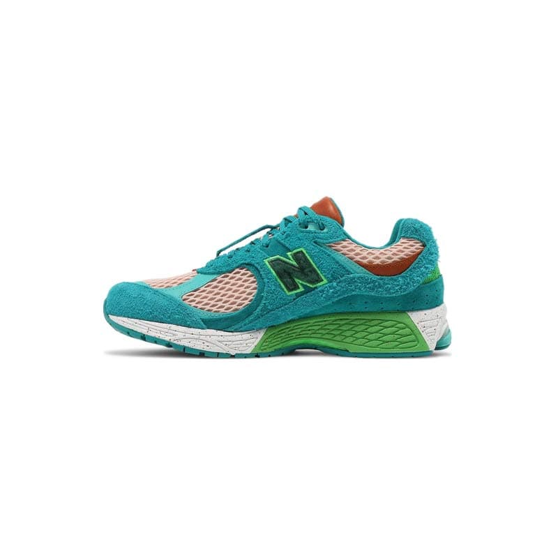 کفش نیوبالانس 2002 آبی فیروزه ای سبز New Balance 2002R Salehe Bembury — تصویر ۲