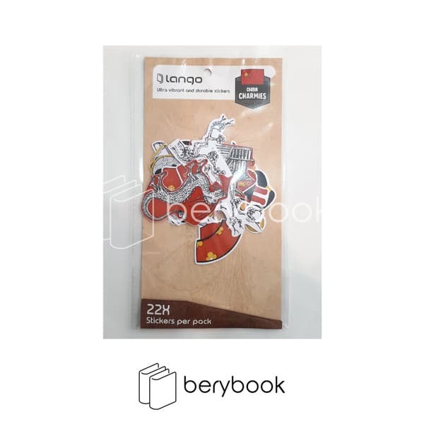 LANGO / لانگو / استیکر 22 تکه / چین / fu-005 / China