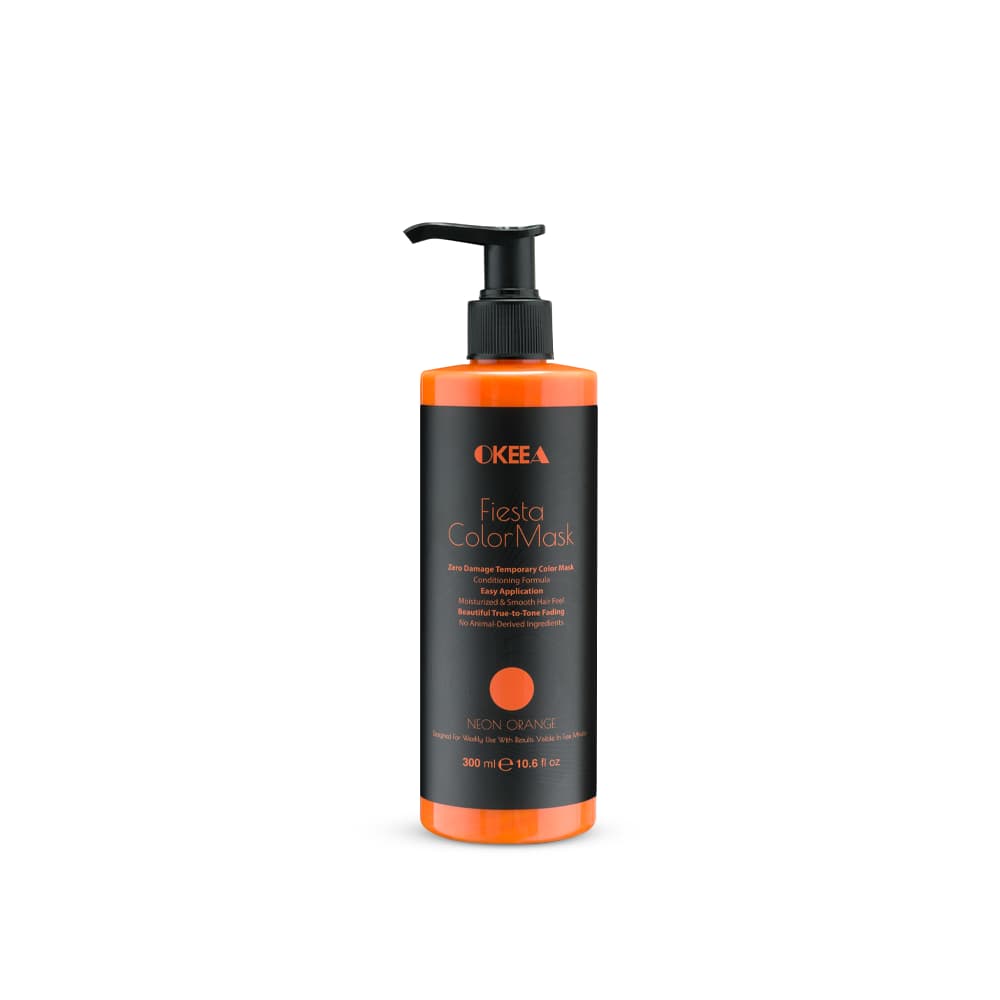 ماسک رنگ نارنجی نئون Neon Orange