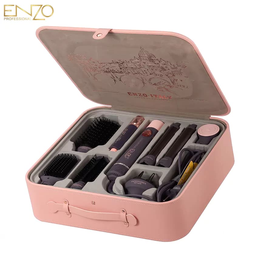 سشوار چندکاره و حالت‌دهنده مو انزو پروفشنال مدل ۴۱۳۳ پرو مکس NZO Professional All-In-One Multi-Functional Hair Styler EN-4133PRO MAX — تصویر ۳