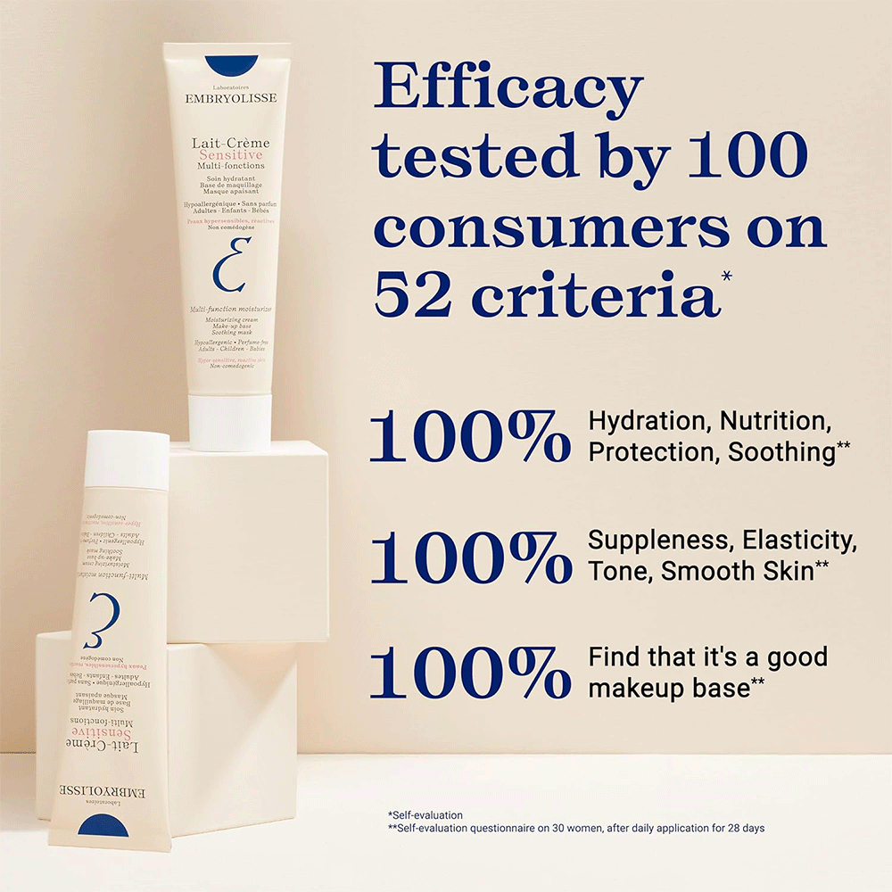 کرم مرطوب کننده پوست حساس امبریولیس Embryolisse Lait Sensitive Moisturizer Cream — تصویر ۷