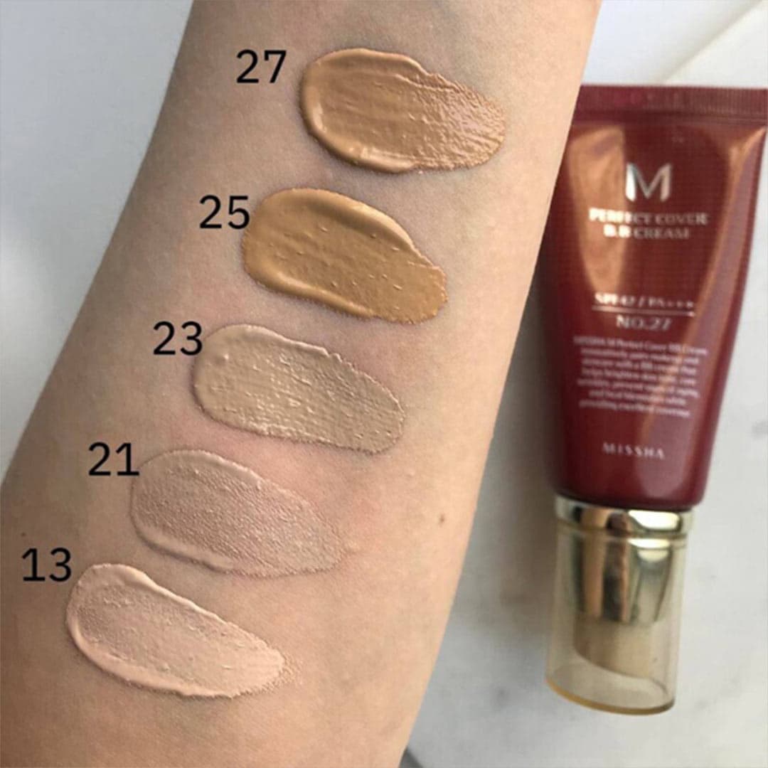 بی بی کرم پرفکت کاور میشا MISSHA M Perfect Cover BB Cream — تصویر ۷
