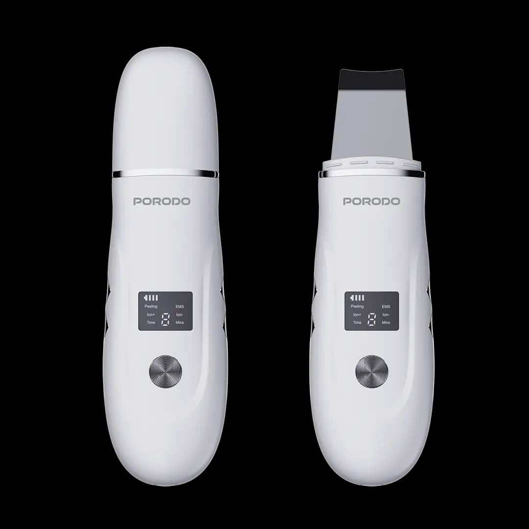 اتو صورت اسکراب و لایه بردار صورت اولتراسونیک پرودو Porodo Ultrasonic Face Scrub & Peeler — تصویر ۲