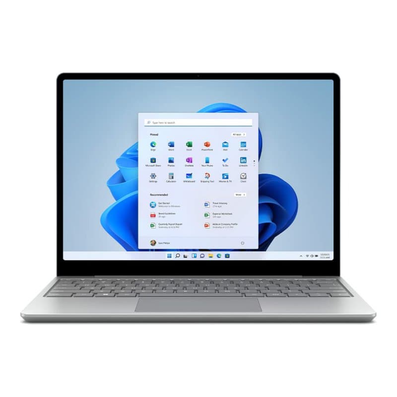 لپ تاپ استوک Microsoft Surface Laptop Go 2 | Core i5-1135G7 | 8GB | 256GB SSD | Intel Iris Xe | 13 اینچ HD+ لمسی — تصویر ۲
