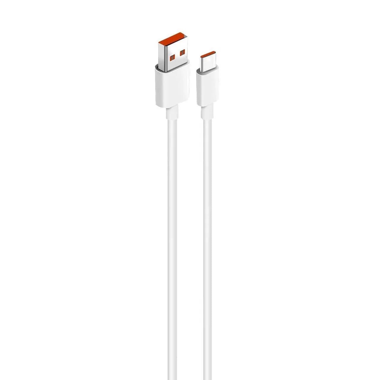 کابل شارژ فست Type-C 6A – سفید – MN
