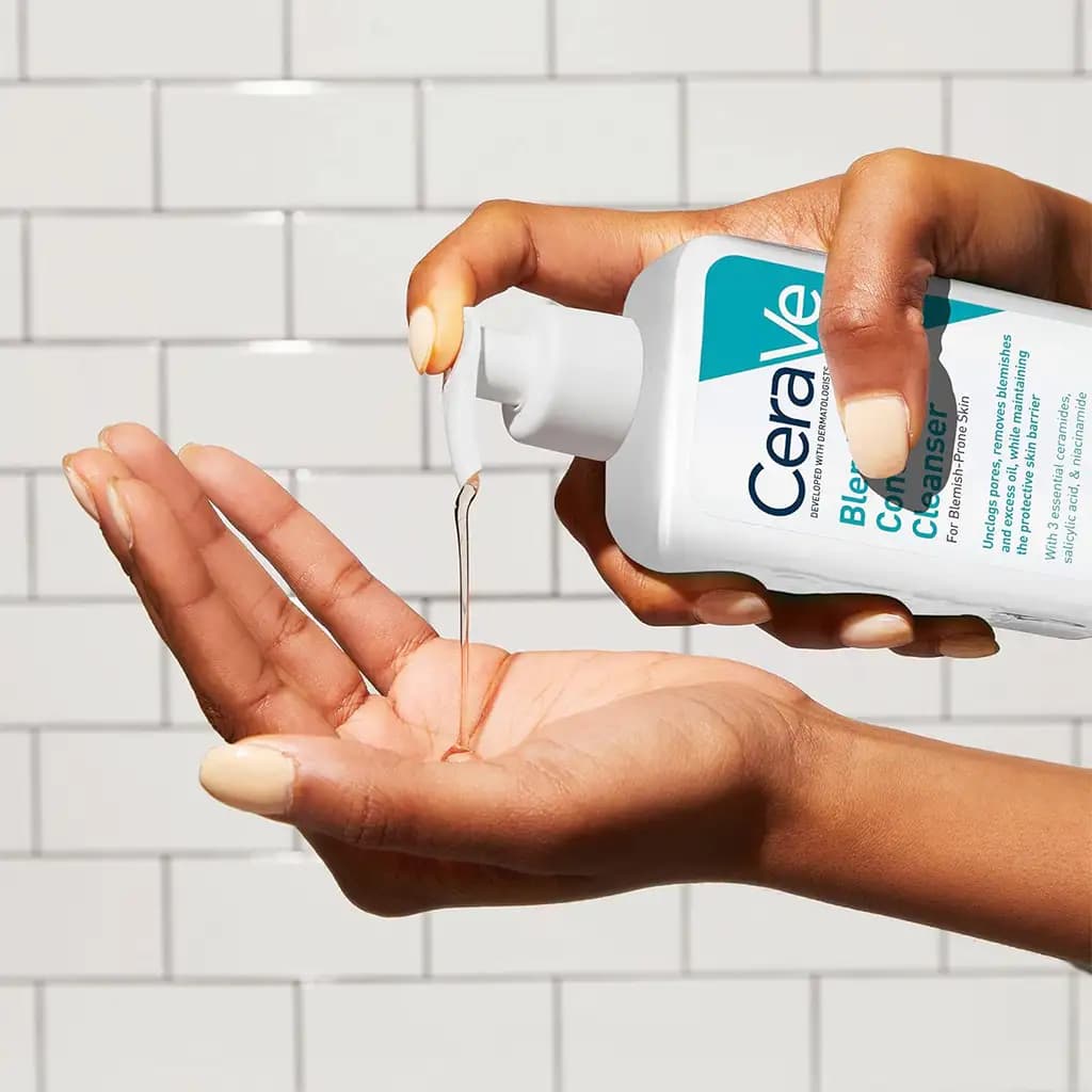 ژل شستشو ضد لک و ضد جوش سراوی مدل Blemish Control — تصویر ۵