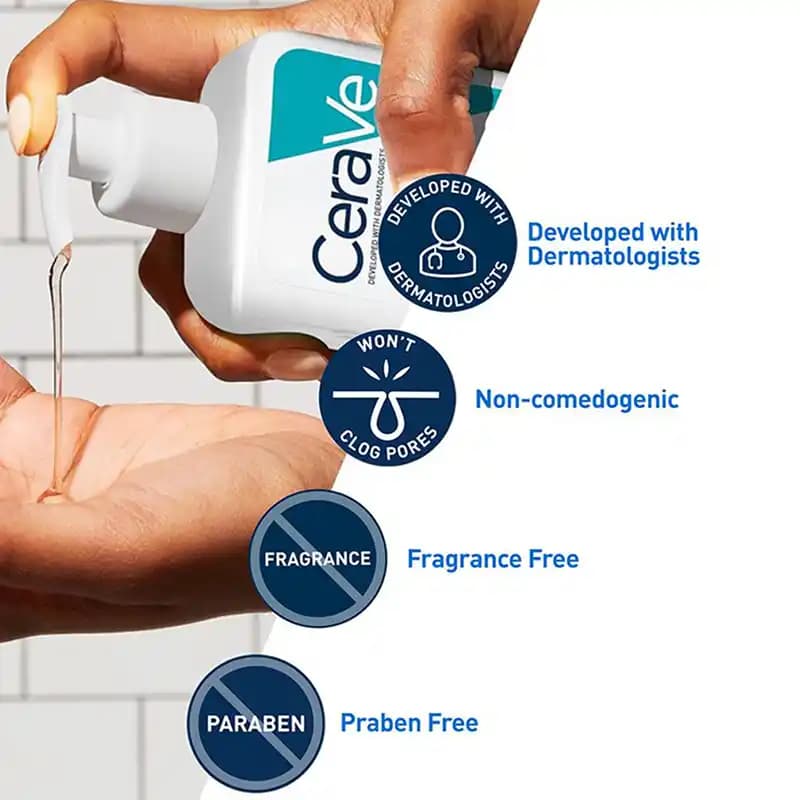 ژل شستشو ضد لک و ضد جوش سراوی مدل Blemish Control — تصویر ۴