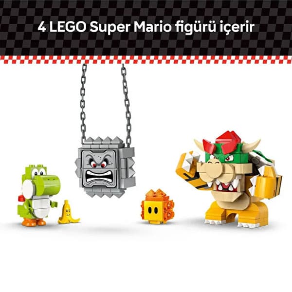 لگو سری سوپر ماریو مدل Mario Kart – Bowser’s Castle کد 72039 — تصویر ۷