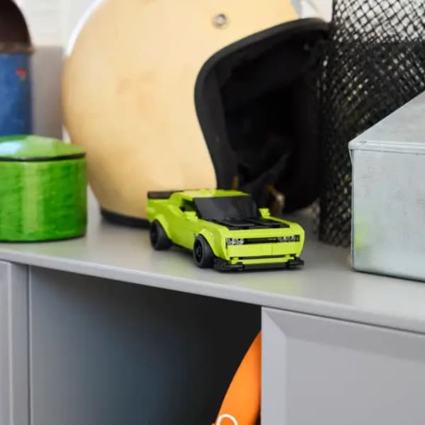 لگو سری اسپید مدل Dodge Challenger SRT Hellcat Sports Car کد 77237 — تصویر ۷