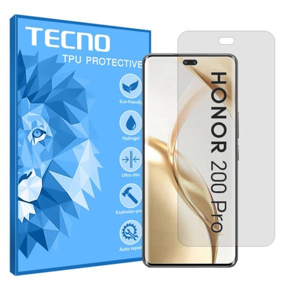 گلس آنر 200 Pro مدل هیدروژلی مات برند تکنو
