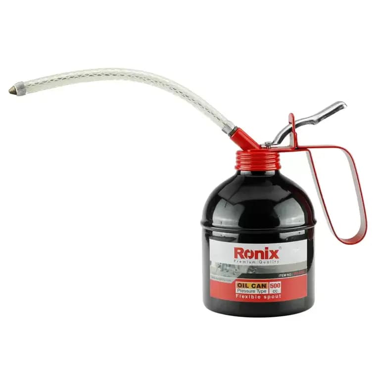 روغن دان دستی اهرمی 500 سی سی رونیکس مدل RONIX RH-4350 با لوله انعطاف پذیر