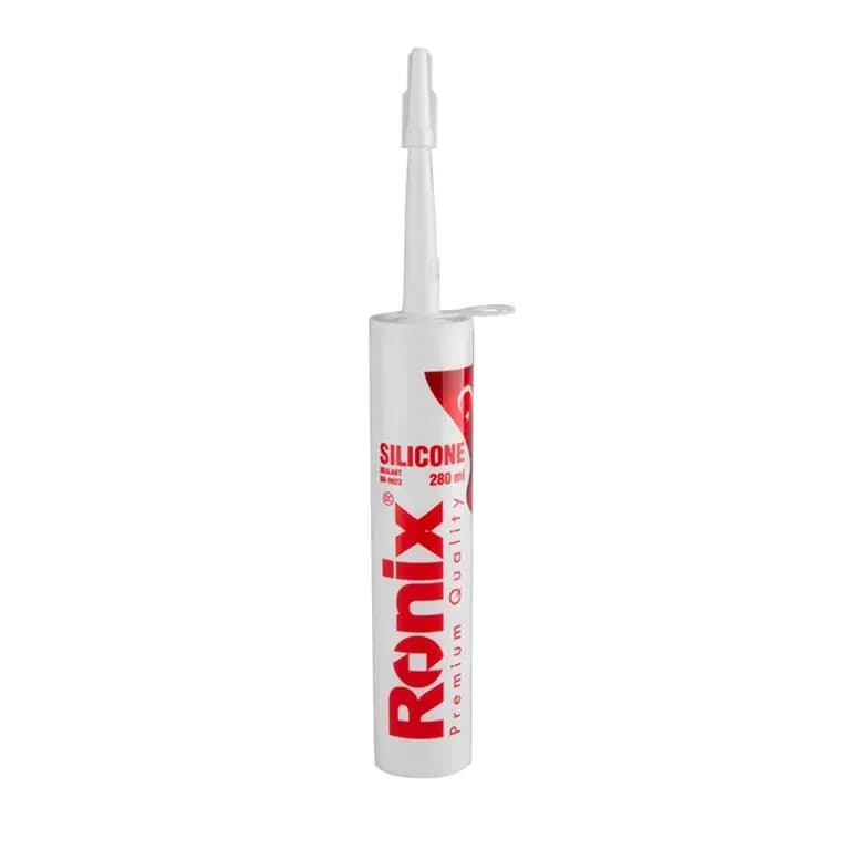 چسب و درزگیر سیلیکونی شفاف 280 میلی لیتر رونیکس مدل RONIX RH-9923