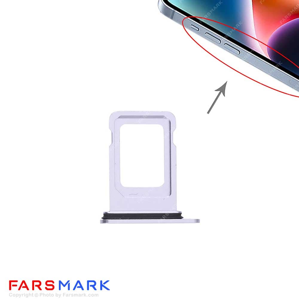 خشاب سیم کارت اصلی آیفون Apple iPhone 14 — تصویر ۳