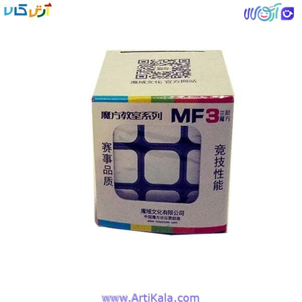 روبیک 3*3 استیکردار مویو moyo mf3 3651
