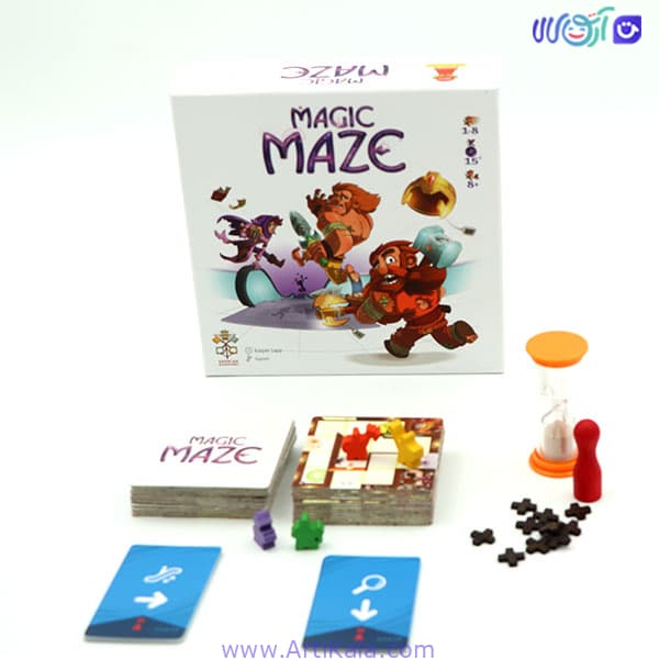 بازی فکری هزارتوی جادویی Magic maze — تصویر ۷