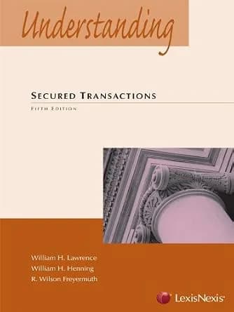 و دانلود نسخه کامل کتاب زبان اصلی Understanding Secured Transactions PDF | دانلود کتاب خارجی