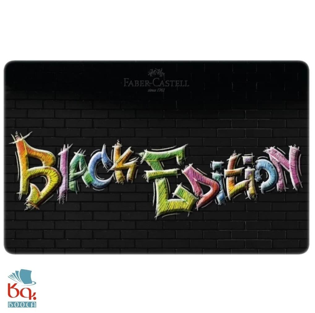مدادرنگی 36 رنگ فابرکاستل مدل BLACK EDITION — تصویر ۳