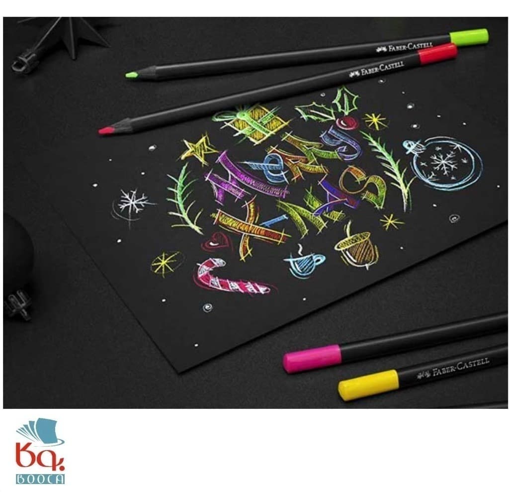 مدادرنگی 36 رنگ فابرکاستل مدل BLACK EDITION — تصویر ۵