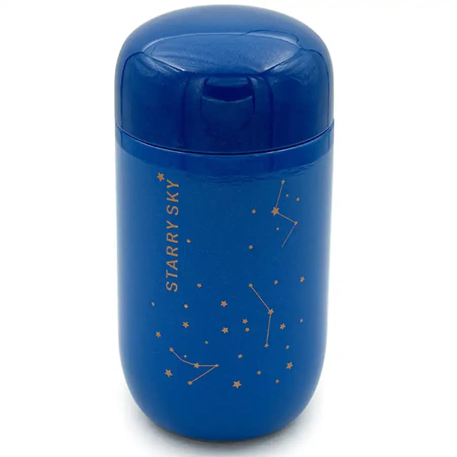 تراول ماگ اسکای مدل Starry Sky رنگ آبی حجم 200میلی لیتر