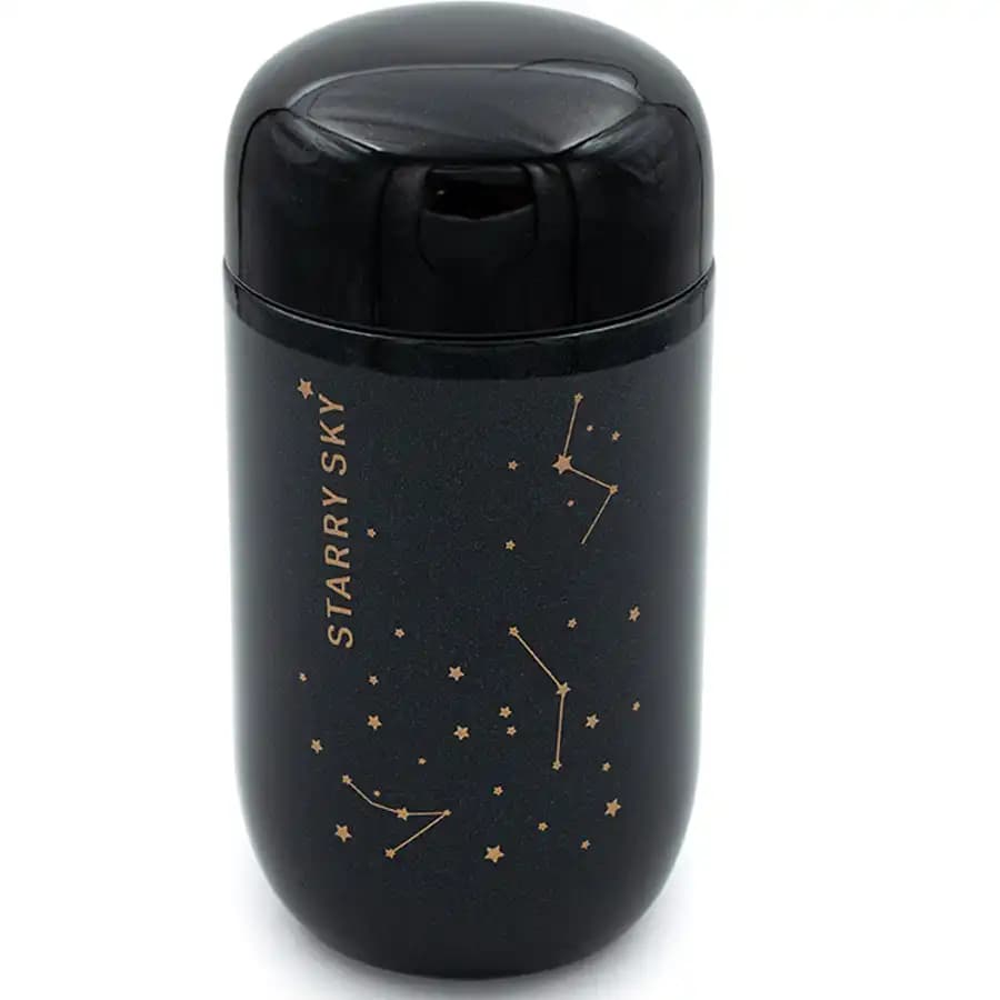 تراول ماگ اسکای مدل Starry Sky رنگ مشکی حجم 200میلی لیتر