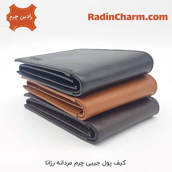 کیف پول جیبی چرم مردانه رزانا — تصویر ۴