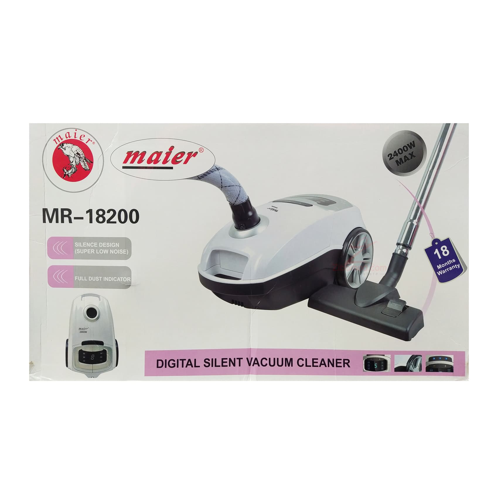 جارو برقی دیجیتالی مایر maier مدل MR-18200 — تصویر ۳