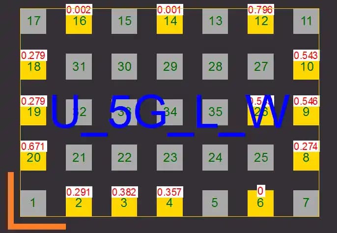 آی سی سوییچ آنتن بلوتوث و وای فای آیفون ایکس اس مکس (U_5G_L_W) (U_5G_U_W) (SKY85759) — تصویر ۵