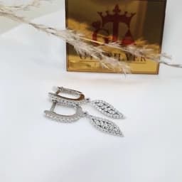 سرویس میکرو مدل زنجیری نقره 925 طرح جواهر ابکاری طلا — تصویر ۵