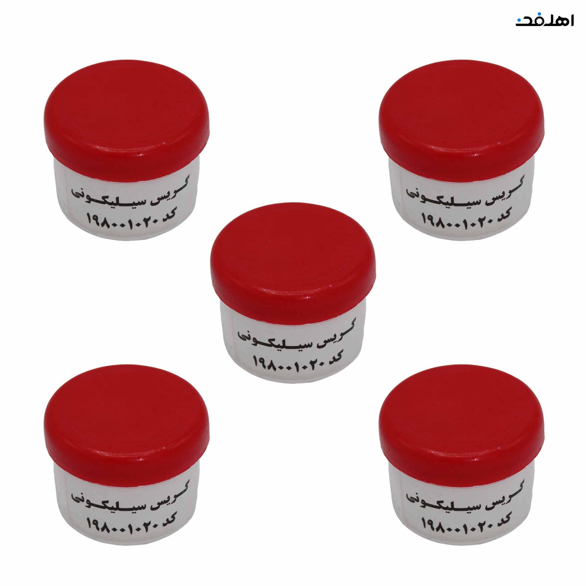 مجموعه 5 عددی گریس سیلیکونی 30 گرمی