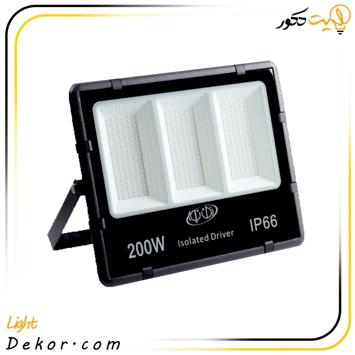 پروژکتور ال ای دی 50 وات نوآتک مدل بیلبوردی IP65 با نور ۴۵۰۰ لومن نورمهتابی — تصویر ۴