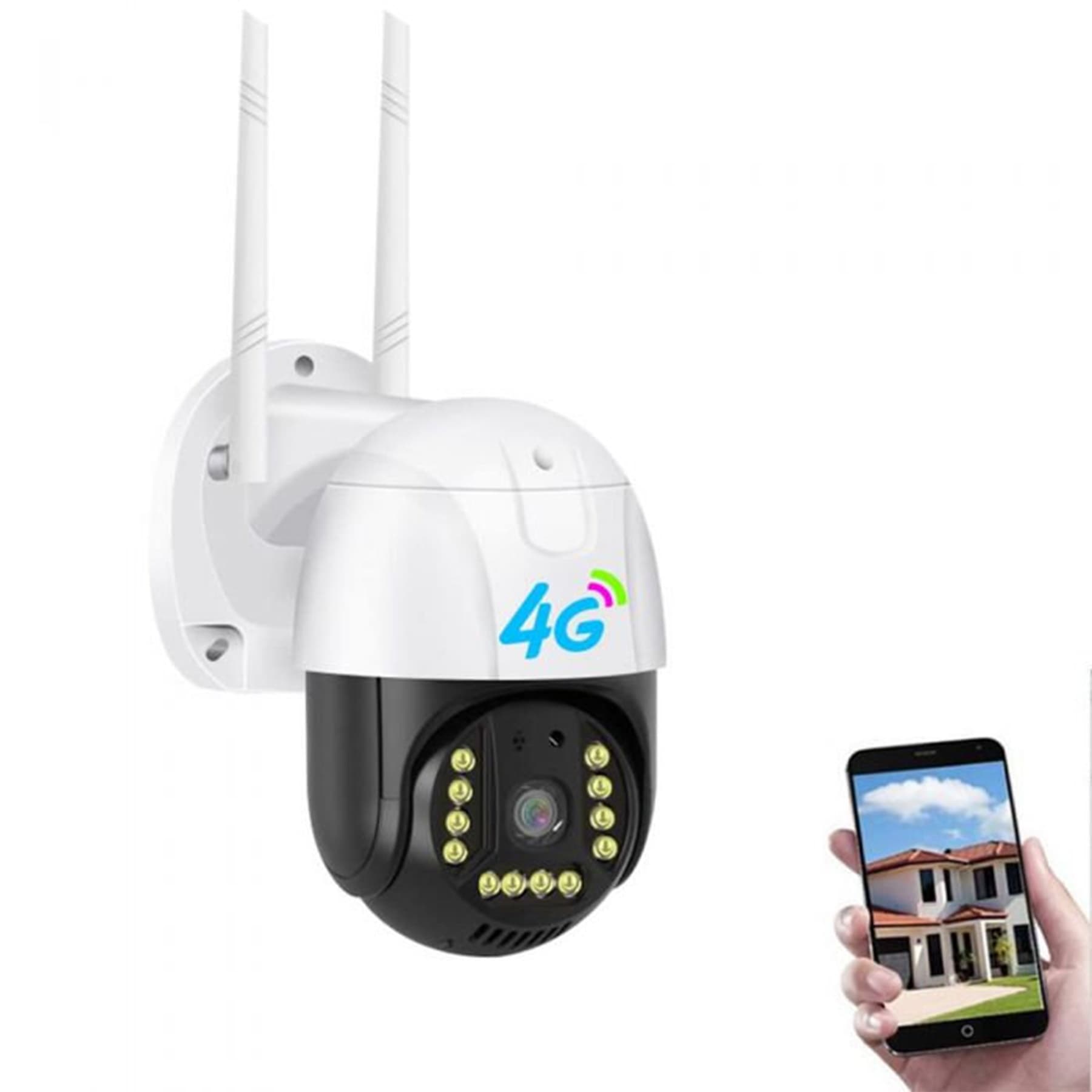 دوربین مداربسته تحت شبکه اسپیددام مدل سیمکارتی 4g — تصویر ۵