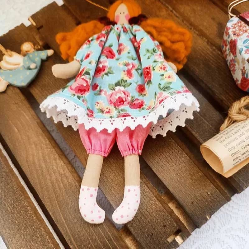 عروسک مدل تیلدا کد 38 ارتفاع 18سانتی متر — تصویر ۲