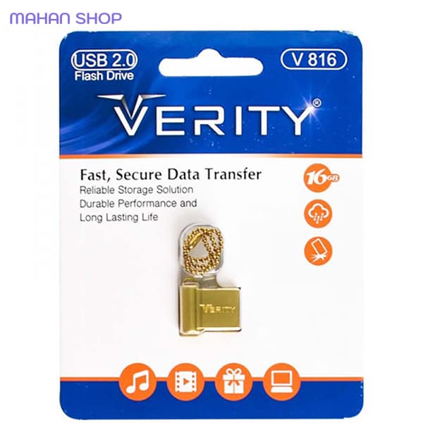 فلش مموری Verity مدل V816 ظرفیت 16 گیگابایت