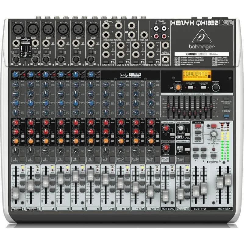 میکسر بهرینگر Behringer QX1832 USB Mixer