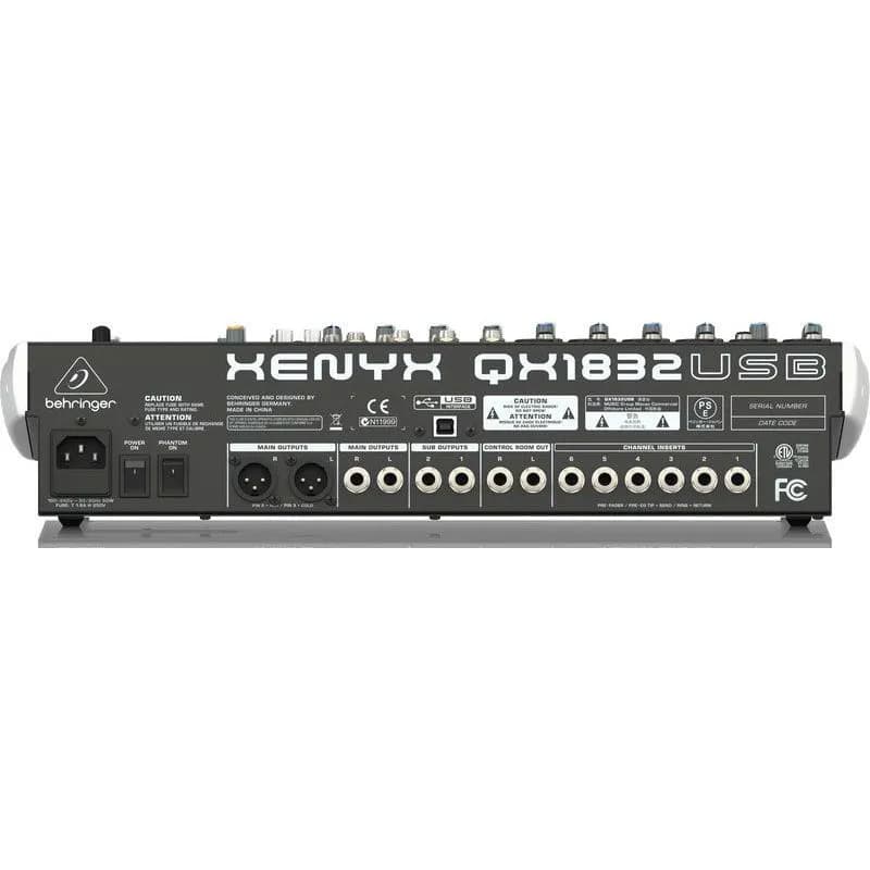 میکسر بهرینگر Behringer QX1832 USB Mixer — تصویر ۳
