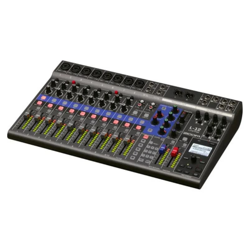 رکوردر و میکسر زوم Zoom LiveTrak L-12 Digital Mixer — تصویر ۵
