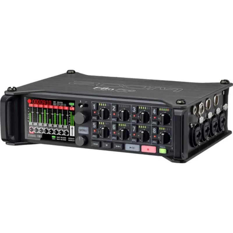 رکوردر زوم Zoom F8n Pro 8-Input / 10-Track Multi-Track Field Recorder — تصویر ۸