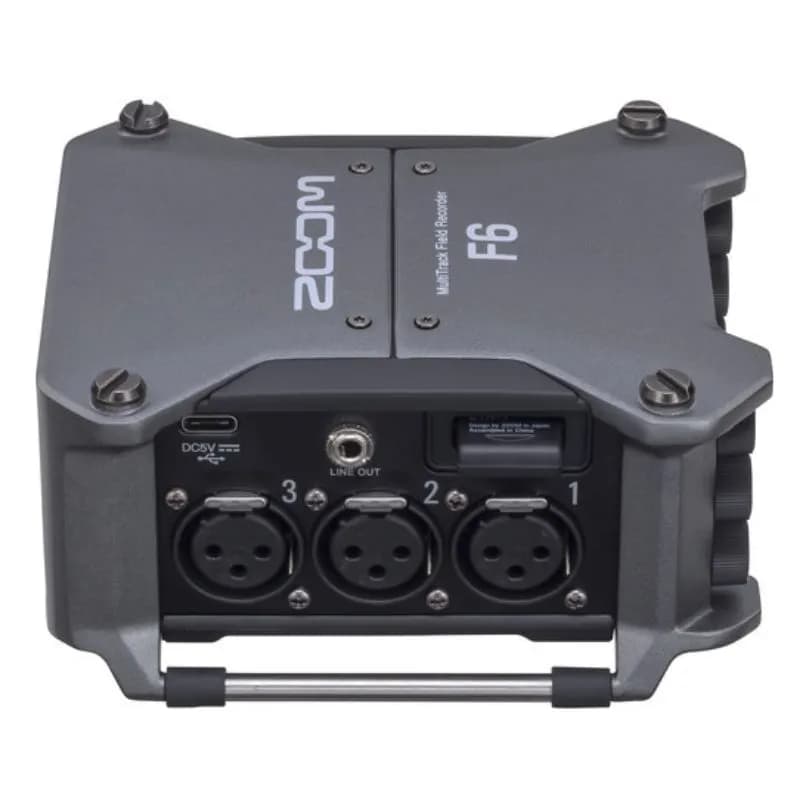 رکوردر زوم Zoom F6 6-Input / 14-Track Multitrack Field Recorder — تصویر ۶