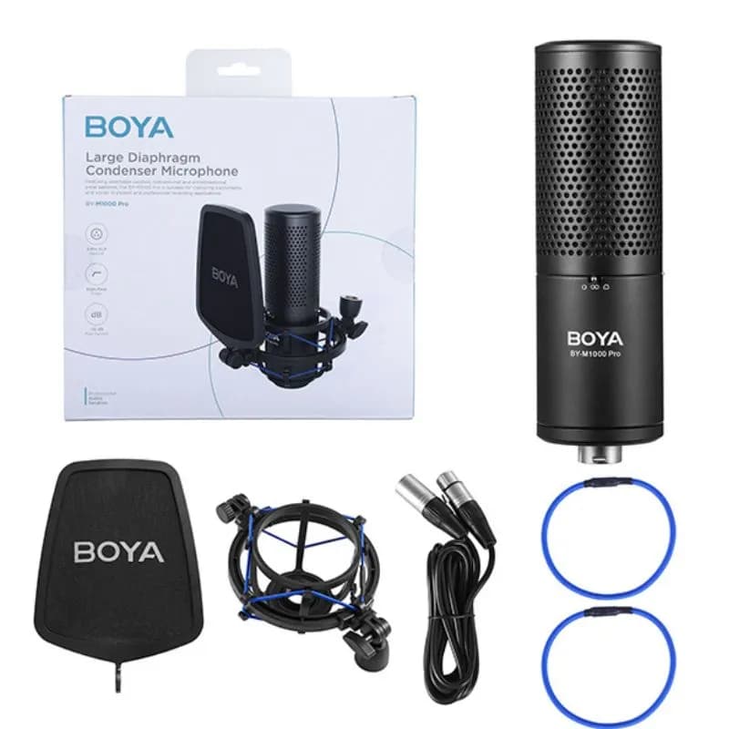 میکروفون بویا BOYA BY-M1000 Pro Condenser Microphone — تصویر ۳
