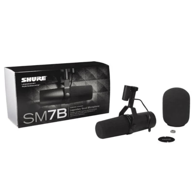 میکروفون وکال شور SHURE SM7B Microphone — تصویر ۲