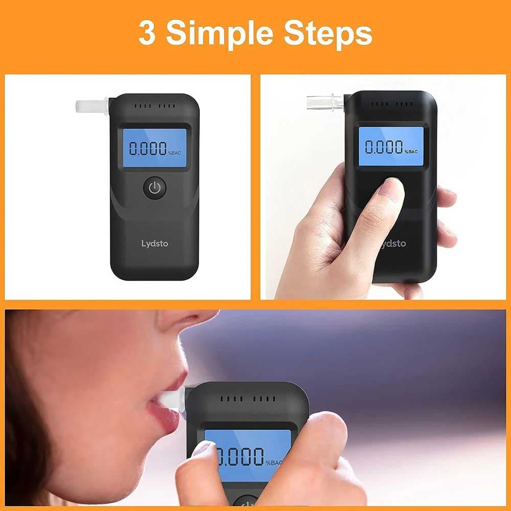 الکل‌سنج دیجیتال لیدستو Lydsto Digital Breath Alcohol Tester HD-JJCSY02 — تصویر ۳