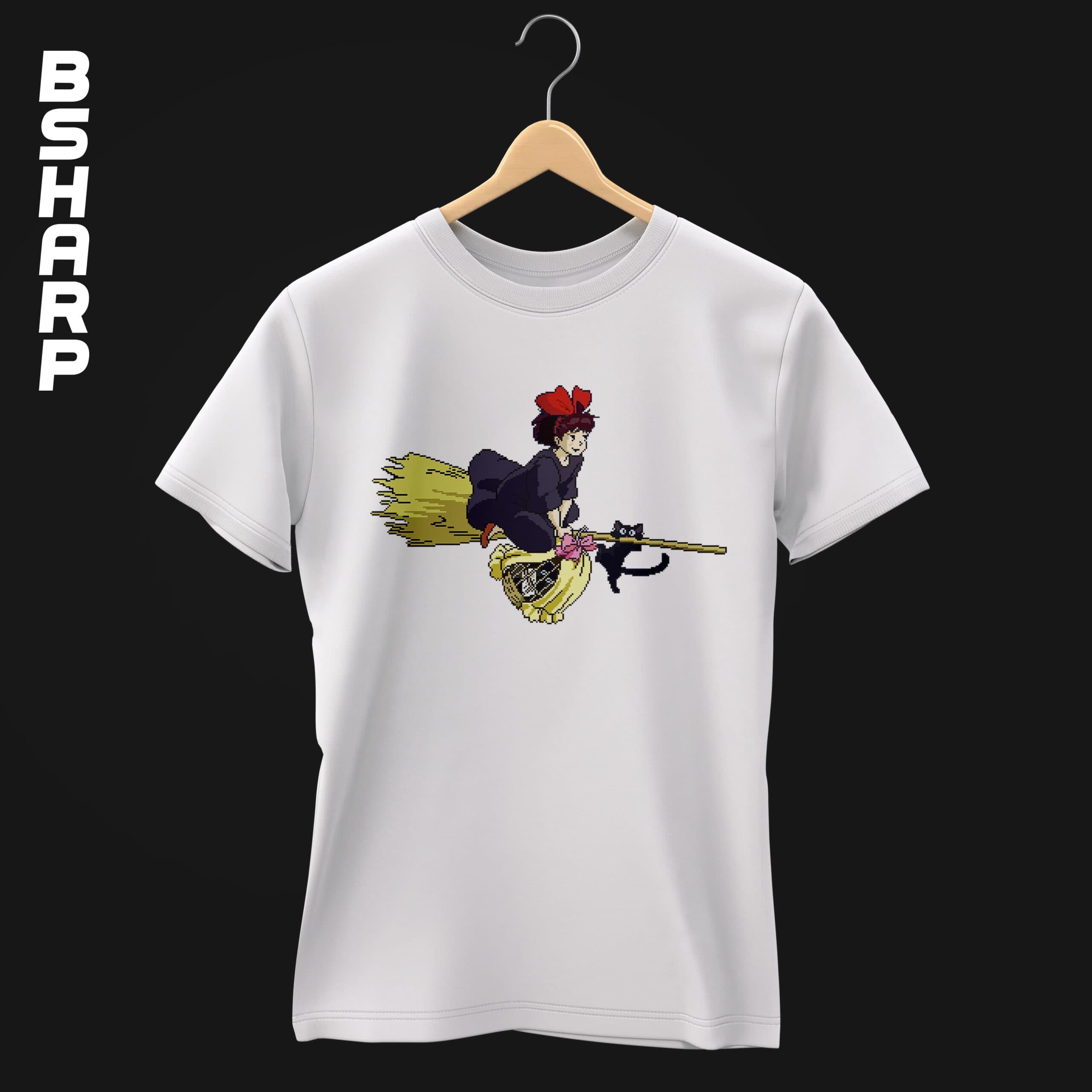 تیشرت Kikis Delivery Service طرح پرواز — تصویر ۲