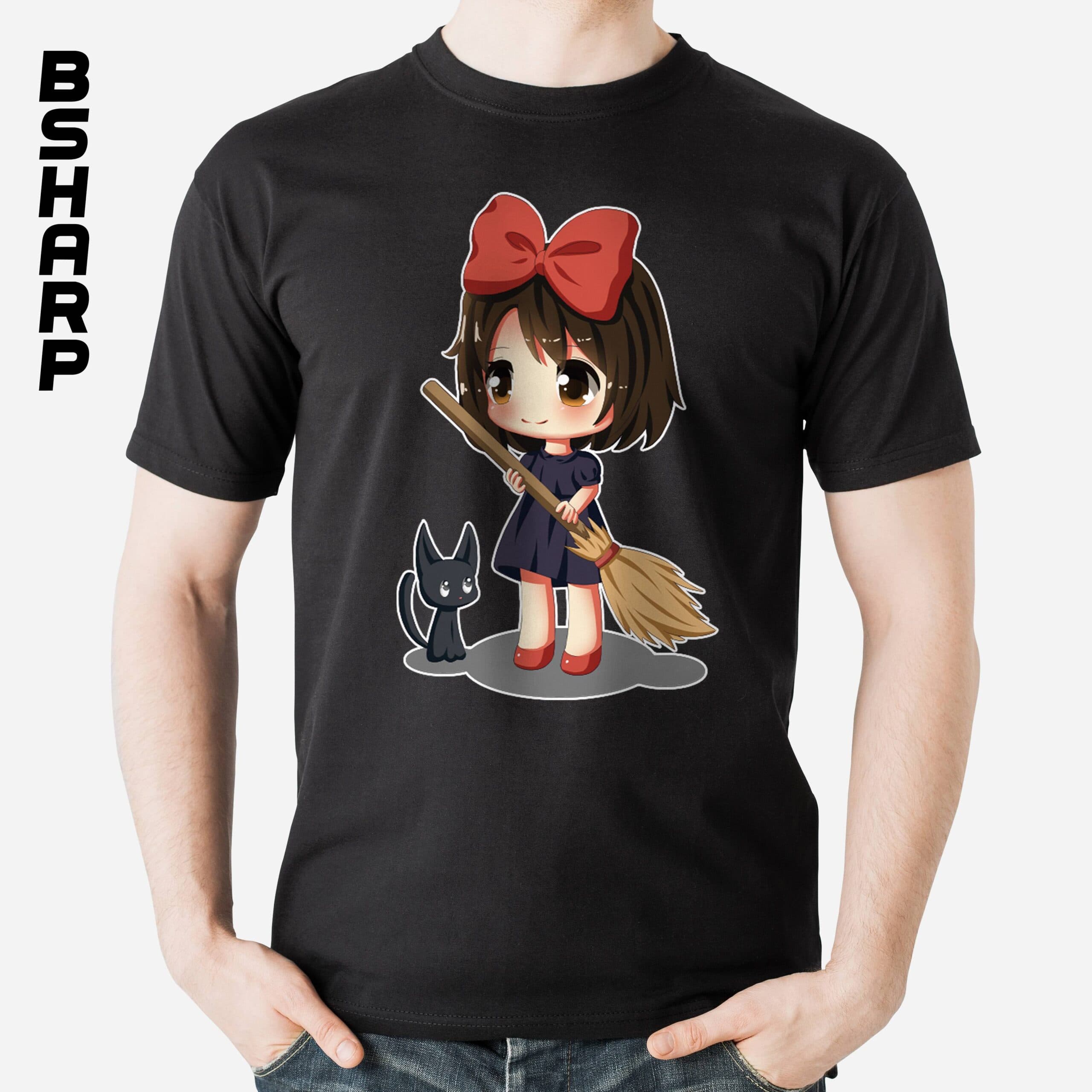 تیشرت Kikis Delivery Service طرح Work